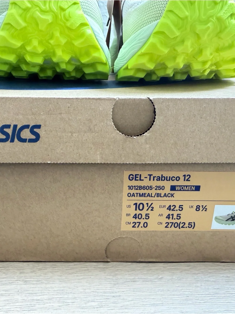 ASICS Women’s GEL Trabucco 12, Size 10.5